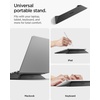 image:imageSpigen Slim Fold Portable Standing Desk Laptop Stand Foldable  Ergonomic Angle Lift AntiSlip for MacBook Neo MacBook Air MacBook Pro 1116 and iPadAirPro and More  BlackLD201S4