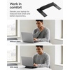 image:imageSpigen Slim Fold Portable Standing Desk Laptop Stand Foldable  Ergonomic Angle Lift AntiSlip for MacBook Neo MacBook Air MacBook Pro 1116 and iPadAirPro and More  BlackLD201S1