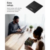 image:imageSpigen Slim Fold Portable Standing Desk Laptop Stand Foldable  Ergonomic Angle Lift AntiSlip for MacBook Neo MacBook Air MacBook Pro 1116 and iPadAirPro and More  BlackLD201S8