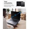 image:imageSpigen Slim Fold Portable Standing Desk Laptop Stand Foldable  Ergonomic Angle Lift AntiSlip for MacBook Neo MacBook Air MacBook Pro 1116 and iPadAirPro and More  BlackLD201S10