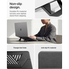 image:imageSpigen Slim Fold Portable Standing Desk Laptop Stand Foldable  Ergonomic Angle Lift AntiSlip for MacBook Neo MacBook Air MacBook Pro 1116 and iPadAirPro and More  BlackLD201S6