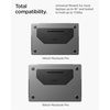 image:imageSpigen Slim Fold Portable Standing Desk Laptop Stand Foldable  Ergonomic Angle Lift AntiSlip for MacBook Neo MacBook Air MacBook Pro 1116 and iPadAirPro and More  BlackLD201S3