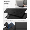 image:imageSpigen Slim Fold Portable Standing Desk Laptop Stand Foldable  Ergonomic Angle Lift AntiSlip for MacBook Neo MacBook Air MacBook Pro 1116 and iPadAirPro and More  BlackLD201S1