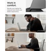 image:imageSpigen Slim Fold Portable Standing Desk Laptop Stand Foldable  Ergonomic Angle Lift AntiSlip for MacBook Neo MacBook Air MacBook Pro 1116 and iPadAirPro and More  BlackLD201S4