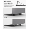 image:imageSpigen Slim Fold Portable Standing Desk Laptop Stand Foldable  Ergonomic Angle Lift AntiSlip for MacBook Neo MacBook Air MacBook Pro 1116 and iPadAirPro and More  BlackLD201S2