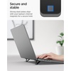 image:imageSpigen Slim Fold Portable Standing Desk Laptop Stand Foldable  Ergonomic Angle Lift AntiSlip for MacBook Neo MacBook Air MacBook Pro 1116 and iPadAirPro and More  BlackLD201S2
