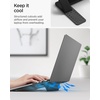 image:imageSpigen Slim Fold Portable Standing Desk Laptop Stand Foldable  Ergonomic Angle Lift AntiSlip for MacBook Neo MacBook Air MacBook Pro 1116 and iPadAirPro and More  BlackLD201S1
