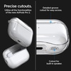 image:imageSpigen Ultra Hybrid MagFit Case Designed for AirPods Pro 3 Case 2025  MagSafe Charging Compatible Magnets Embedded DDP Printing with Included Carabiner  Zero OneCrystal Clear