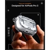 image:imageSpigen Ultra Hybrid MagFit Case Designed for AirPods Pro 3 Case 2025  MagSafe Charging Compatible Magnets Embedded DDP Printing with Included Carabiner  Zero OneZero One White