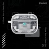 image:imageSpigen Ultra Hybrid MagFit Case Designed for AirPods Pro 3 Case 2025  MagSafe Charging Compatible Magnets Embedded DDP Printing with Included Carabiner  Zero OneZero One White