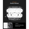 image:imageSpigen Ultra Hybrid MagFit Case Designed for AirPods Pro 3 Case 2025  MagSafe Charging Compatible Magnets Embedded DDP Printing with Included Carabiner  Zero OneZero One Black
