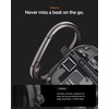 image:imageSpigen Ultra Hybrid MagFit Case Designed for AirPods Pro 3 Case 2025  MagSafe Charging Compatible Magnets Embedded DDP Printing with Included Carabiner  Zero OneZero One Black