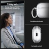 image:imageSpigen Ultra Hybrid MagFit Case Designed for AirPods Pro 3 Case 2025  MagSafe Charging Compatible Magnets Embedded DDP Printing with Included Carabiner  Zero OneCrystal Clear