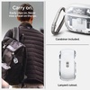 image:imageSpigen Ultra Hybrid MagFit Case Designed for AirPods Pro 3 Case 2025  MagSafe Charging Compatible Magnets Embedded DDP Printing with Included Carabiner  Zero OneZero One White