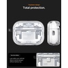 image:imageSpigen Ultra Hybrid MagFit Case Designed for AirPods Pro 3 Case 2025  MagSafe Charging Compatible Magnets Embedded DDP Printing with Included Carabiner  Zero OneZero One White