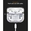 image:imageSpigen Ultra Hybrid MagFit Case Designed for AirPods Pro 3 Case 2025  MagSafe Charging Compatible Magnets Embedded DDP Printing with Included Carabiner  Zero OneZero One White