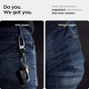 image:imageSpigen Universal Lanyard Wrist Strap with Keychain for iPhone ID Badge Wallet Holder AirPods Cameras Keychain amp Everyday Carry Durable Carabiner with Wrist Strap  Car Keychain Clip For Men amp Women  GunmetalGunmetal 1 Pack