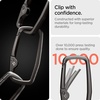 image:imageSpigen Universal Lanyard Wrist Strap with Keychain for iPhone ID Badge Wallet Holder AirPods Cameras Keychain amp Everyday Carry Durable Carabiner with Wrist Strap  Car Keychain Clip For Men amp Women  GunmetalGunmetal
