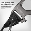 image:imageSpigen Universal Lanyard Wrist Strap with Keychain for iPhone ID Badge Wallet Holder AirPods Cameras Keychain amp Everyday Carry Durable Carabiner with Wrist Strap  Car Keychain Clip For Men amp Women  GunmetalGunmetal 2 Pack