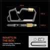 image:imageSpigen Universal Lanyard Wrist Strap with Keychain for iPhone ID Badge Wallet Holder AirPods Cameras Keychain amp Everyday Carry Durable Carabiner with Wrist Strap  Car Keychain Clip For Men amp Women  GunmetalGunmetal Gen 2