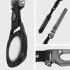 image:imageSpigen Universal Lanyard Wrist Strap with Keychain for iPhone ID Badge Wallet Holder AirPods Cameras Keychain amp Everyday Carry Durable Carabiner with Wrist Strap  Car Keychain Clip For Men amp Women  GunmetalBlack for Airtag