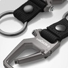 image:imageSpigen Universal Lanyard Wrist Strap with Keychain for iPhone ID Badge Wallet Holder AirPods Cameras Keychain amp Everyday Carry Durable Carabiner with Wrist Strap  Car Keychain Clip For Men amp Women  GunmetalGunmetal 1 Pack