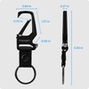 image:imageSpigen Universal Lanyard Wrist Strap with Keychain for iPhone ID Badge Wallet Holder AirPods Cameras Keychain amp Everyday Carry Durable Carabiner with Wrist Strap  Car Keychain Clip For Men amp Women  GunmetalBlack 2 Pack