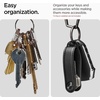 image:imageSpigen Valentinus Key Organizer Compact Holder  Keychain Keyring Holds Up to 6 Keys  BlackBlack
