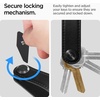 image:imageSpigen Valentinus Key Organizer Compact Holder  Keychain Keyring Holds Up to 6 Keys  BlackBlack