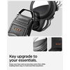 image:imageSpigen Valentinus Key Organizer Compact Holder  Keychain Keyring Holds Up to 6 Keys  BlackBlack With Airtag Slot