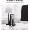 image:imageSpigen Vertical Laptop Stand Holder for Desk  with Adjustable Dock 4 Slots Total for All MacBook 1116HPDellSurfaceSamsungLGChrome Book  Space GraySpace Gray