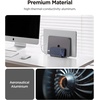 image:imageSpigen Vertical Laptop Stand Holder for Desk  with Adjustable Dock 4 Slots Total for All MacBook 1116HPDellSurfaceSamsungLGChrome Book  Space GraySpace Gray