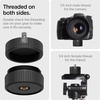 image:imageSpigen for AirTag Camera Adapter Mount  for 2nd Gen 2026 amp 1st Gen Compatible with NikonCanon DSLR GoPro Hero 813 DJI Pocket 13 Action Cams  BlackBlack