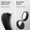 image:imageSpigen for AirTag Case Cover Holder Silicone Fit 2 Pack  for 2nd Gen 2026 amp 1st Gen Adhesive Sticker for BikeSports  Black
