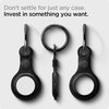 image:imageSpigen for AirTag Case Cover Holder Valentinus  for 2nd Gen 2026 amp 1st Gen Keychain Ring Carabiner Daily Carry  BlackSingle