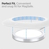 image:imageSpigen for MagSafe Charger 202015W Pad Cover Case Mag Fit  Compatible with iPhone 171615141312 AirPods Pro 321 AirPods 43 Charger Not Included  WhiteWhite 202015W