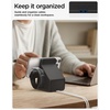 image:imageSpigen for MagSafe Charger 25W Stand Holder Case Nightstand MagFit  Premium Silicone Compatible with iPhone 171615141312 Charger Not Included  BlackBlack