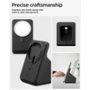 image:imageSpigen for MagSafe Charger 25W Stand Holder Case Nightstand MagFit  Premium Silicone Compatible with iPhone 171615141312 Charger Not Included  BlackBlack