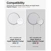 image:imageSpigen for MagSafe Charger 25W Stand Holder Case Nightstand MagFit  Premium Silicone Compatible with iPhone 171615141312 Charger Not Included  BlackBlack
