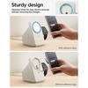 image:imageSpigen for MagSafe Charger 25W Stand Holder Case Nightstand MagFit  Premium Silicone Compatible with iPhone 171615141312 Charger Not Included  BlackDune Beige