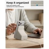 image:imageSpigen for MagSafe Charger 25W Stand Holder Case Nightstand MagFit  Premium Silicone Compatible with iPhone 171615141312 Charger Not Included  BlackDune Beige