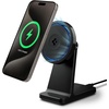 image:imageSpigen for MagSafe Charger Qi2 15W Wireless Cooling Fan Cryomax MagFit  For iPhone 1712 Pixel 10 amp Galaxy S26S24 Z Fold 8 UltraZ FoldFlip 8 7 with Magnetic Case Sleep Friendly  StandBlack