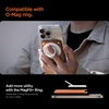 image:imageSpigen for MagSafe Wallet Holds 3 Cards Strong Magnet Valentinus MagFit  For iPhone 171615141312 Pixel 10 Series Magnetic Cases Pixelsnap Plaud Note amp More PU BlackPU Metallic Orange MagFit