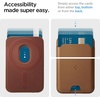 image:imageSpigen for MagSafe Wallet Holds 3 Cards Strong Magnet Valentinus MagFit  For iPhone 171615141312 Pixel 10 Series Magnetic Cases Pixelsnap Plaud Note amp More PU BlackPU Brown