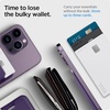 image:imageSpigen for MagSafe Wallet Holds 3 Cards Strong Magnet Valentinus MagFit  For iPhone 171615141312 Pixel 10 Series Magnetic Cases Pixelsnap Plaud Note amp More PU BlackPU Purple