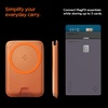 image:imageSpigen for MagSafe Wallet Holds 3 Cards Strong Magnet Valentinus MagFit  For iPhone 171615141312 Pixel 10 Series Magnetic Cases Pixelsnap Plaud Note amp More PU BlackPU Metallic Orange MagFit