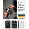 image:imageSpigen for MagSafe Wallet Holds 3 Cards Strong Magnet Valentinus MagFit  For iPhone 171615141312 Pixel 10 Series Magnetic Cases Pixelsnap Plaud Note amp More PU BlackFabric Black