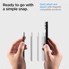 image:imageSpigen for MagSafe Wallet Holds 3 Cards Strong Magnet Valentinus MagFit  For iPhone 171615141312 Pixel 10 Series Magnetic Cases Pixelsnap Plaud Note amp More PU BlackPU Black