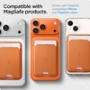 image:imageSpigen for MagSafe Wallet Holds 3 Cards Strong Magnet Valentinus MagFit  For iPhone 171615141312 Pixel 10 Series Magnetic Cases Pixelsnap Plaud Note amp More PU BlackPU Metallic Orange