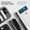 image:imageSpigen for MagSafe Wallet Holds 3 Cards Strong Magnet Valentinus MagFit  For iPhone 171615141312 Pixel 10 Series Magnetic Cases Pixelsnap Plaud Note amp More PU BlackFabric Black